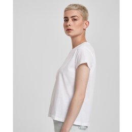 Urban Classics - TB3427 Ladies Basic Box Tee - white S