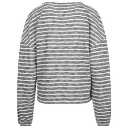 Urban Classics - TB1837 - Ladies Oversized Stripe Pullover - black/white M