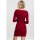 Urban Classics Ladies - TB1742 - Ladies Cut Out Dress burgundy S