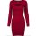 Urban Classics Ladies - TB1742 - Ladies Cut Out Dress burgundy S