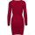 Urban Classics Ladies - TB1742 - Ladies Cut Out Dress burgundy S