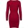 Urban Classics Ladies - TB1742 - Ladies Cut Out Dress burgundy XL