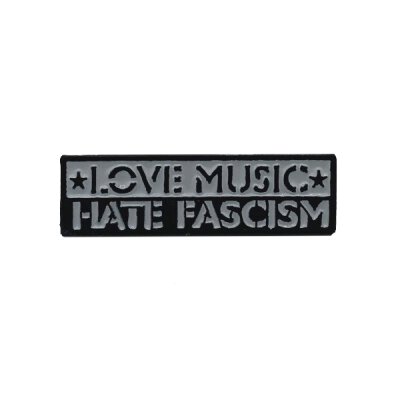 Love Music / Hate Fascism - Pin