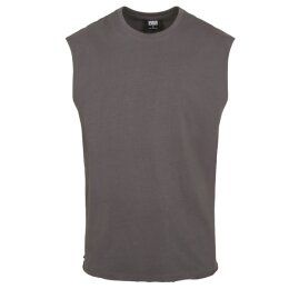 Urban Classics - TB1562 - Open Edge Sleeveless Tee - dark...