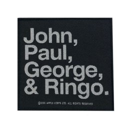 The Beatles - John, Paul, George & Ringo - Patch