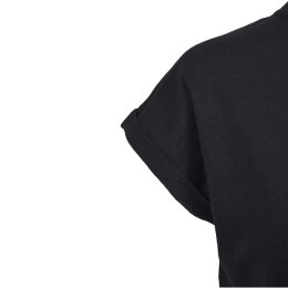 Urban Classics - TB1910 - Ladies Turtle Extended Shoulder Dress - black 3XL