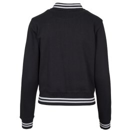 Urban Classics Ladies - TB1990 - Ladies College Sweat Jacket blk/blk XL
