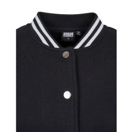 Urban Classics Ladies - TB1990 - Ladies College Sweat Jacket blk/blk XL