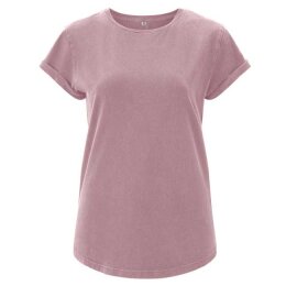 Earth Positive - EP16 - Organic Womens Rolled Up Sleeve -...