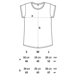Earth Positive - EP16 - Organic Womens Rolled Up Sleeve -...