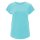 Earth Positive - EP16 - Organic Womens Rolled Up Sleeve - Turquoise