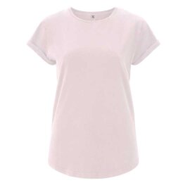 Earth Positive - EP16 - Organic Womens Rolled Up Sleeve -...