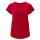 Earth Positive - EP16 - Organic Womens Rolled Sleeve T-Shirt - Red