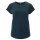 Earth Positive - EP16 - Organic Womens Rolled Sleeve T-shirt - denim blue