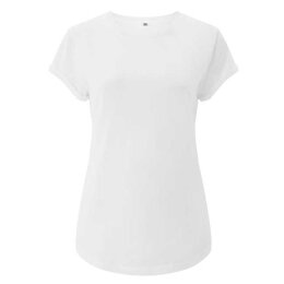 Earth Positive - EP16 - Organic Womens Rolled Up Sleeve -...