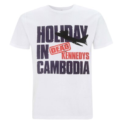 Dead Kennedys - Holiday In Cambodia - T-Shirt - white M