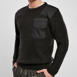 Brandit - BD5018 - Military Sweater - black