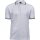 Tee Jays - 1407 - Premium Stripe Stretch Polo - white / navy XXL