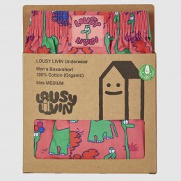 Lousy Livin - Dinos - LUUWDIN - Boxershort - pink M