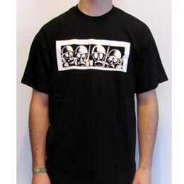 Drooker - Gasmasks - T-Shirt - black XL
