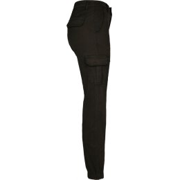 Urban Classics - TB3048 - Ladies High Waist Cargo Pants - black 28