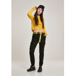 Urban Classics - TB3048 - Ladies High Waist Cargo Pants - black 28