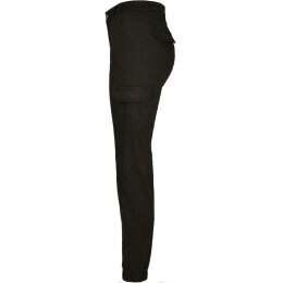Urban Classics - TB3048 - Ladies High Waist Cargo Pants - black 30