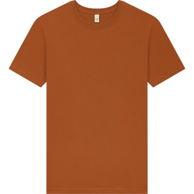 Earth Positive - EP01 - ORGANIC MENS/UNISEX T-SHIRT - Rust M