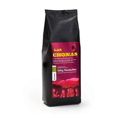 Kaffee - Bio-Röstkaffee Las Chonas gemahlen (Art. Nr. 130) - Politischer Projekt-Kaffee - 500g