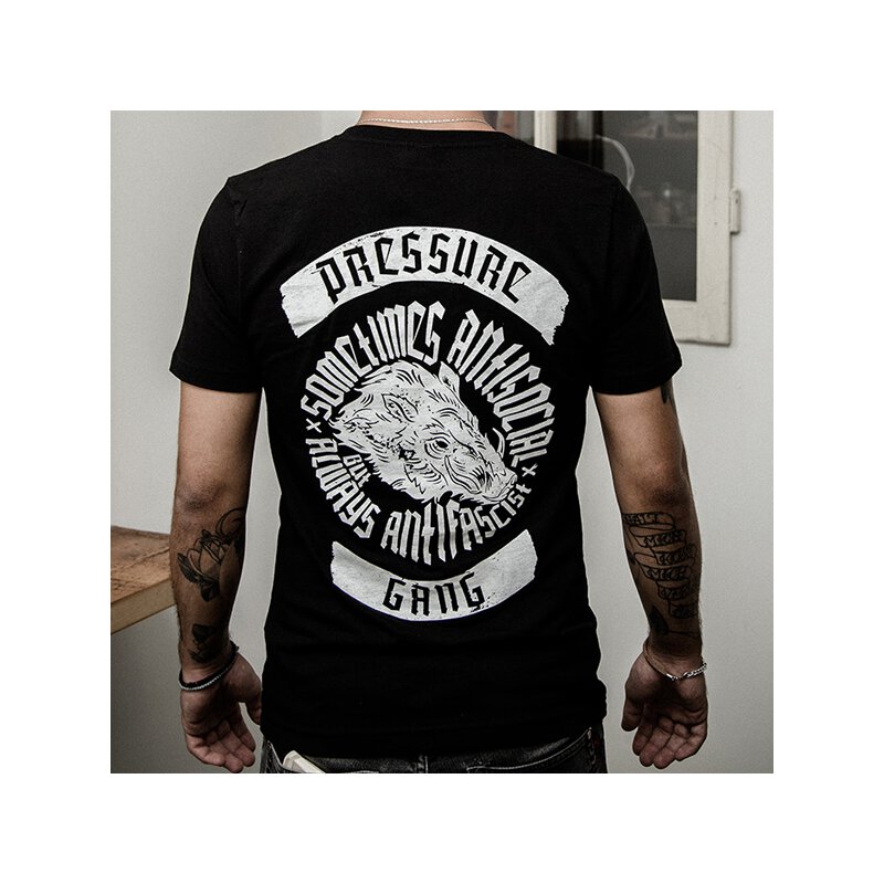 Antilopen Gang - Dick & Blockig T-Shirt (Blue) | HHV
