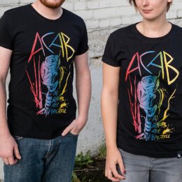 Pressure Gang - ACAB (All colors are beautiful) - T-Shirt - black M