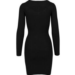 Urban Classics Ladies - TB1742 - Ladies Cut Out Dress black XS