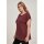 Urban Classics - TB771 - Ladies Extended Shoulder Tee - redwine XL