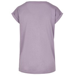 Urban Classics - TB771 - Ladies Extended Shoulder Tee - dustypurple XS
