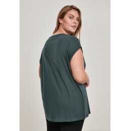 Urban Classics - TB771 - Ladies Extended Shoulder Tee - bottlegreen M