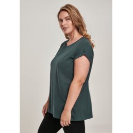Urban Classics - TB771 - Ladies Extended Shoulder Tee - bottlegreen M