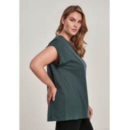 Urban Classics - TB771 - Ladies Extended Shoulder Tee - bottlegreen M
