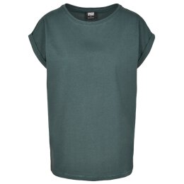 Urban Classics - TB771 - Ladies Extended Shoulder Tee - bottlegreen M