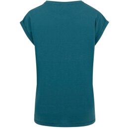 Urban Classics - TB771 - Ladies Extended Shoulder Tee - teal L
