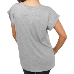 Urban Classics - TB771 - Ladies Extended Shoulder Tee - grey XL