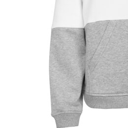 Urban Classics Ladies - TB1843 - Ladies Oversize 3-Tone Hoody light rose/white/grey XS