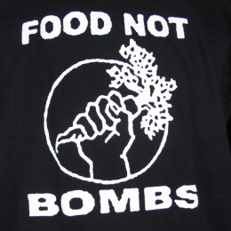 Food Not Bombs - T-Shirt - black (FotL) - S