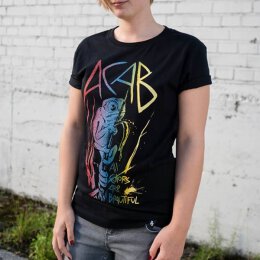 Pressure Gang - ACAB (All colors are beautiful) - T-Shirt - black