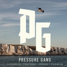 Pressure Gang - Gang Logo - T-Shirt - grey melange