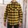 Urban Classics - TB297 Checked Shirt - black/honey