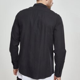 Urban Classics - TB297 Checked Shirt - black/black M