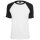 Urban Classics Men - TB639 - Raglan Contrast Tee wht/blk 2XL
