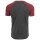 Urban Classics Men - TB639 - Raglan Contrast Tee cha/burgundy S