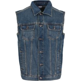 Urban Classics Men - TB514 - Denim Vest denimblue L