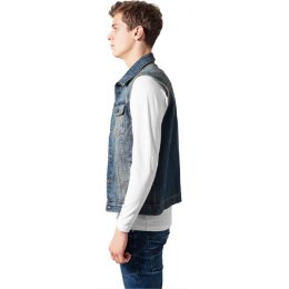 Urban Classics Men - TB514 - Denim Vest lightblue L